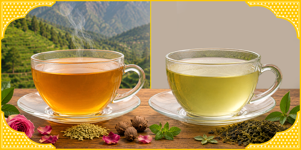 Himalayan Amrit Tea vs Regular Green Tea: What's the Difference?
