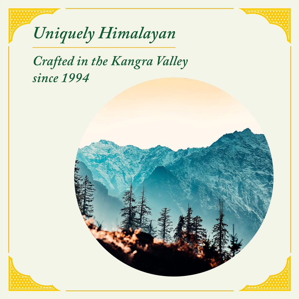 Himalayan Amrit Kangra Herbal Tea (25 Handcrafted Muslin Teabags)